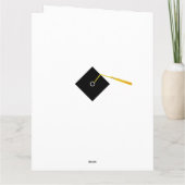 Carte Classe de graduation personnalisée de 2025 (Dos)