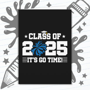 Carte Classe de Pom-pom girl de 2025 Senior