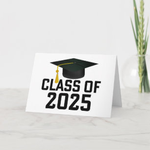 Carte Classe de style Letterman de 2025