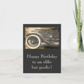 Carte Classic Antique Car Anniversaire Note Card (Devant)