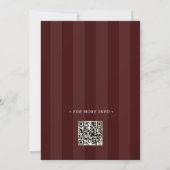 Carte Classic Calligraphy Nostalgic Luxury Save the Date (Dos)