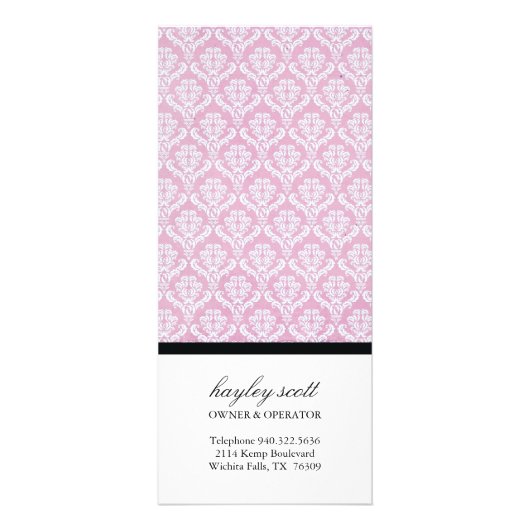 Carte Classic Cupcake Silhouette Rack (Dos)