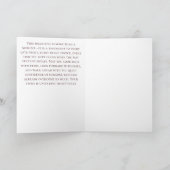 Carte Classic Graduation Ceremony Theme (Intérieur)