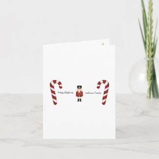 Carte Classic Nutcracker Christmas
