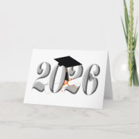 Classic Silver Class of 2026 Graduation