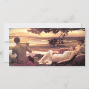 Carte Classical Idyll (par Frederic Leighton)