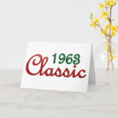 Carte Classique 1963 (Fleur jaune)