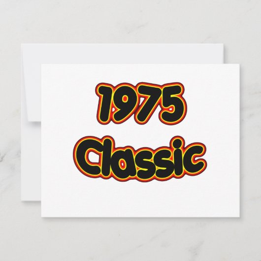 Carte Classique 1975 (Devant)