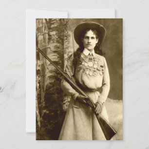 Carte Classique Annie Oakley