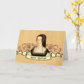 Carte Classique d'Anne Boleyn (Fleur jaune)