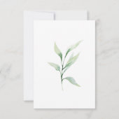 Carte classique de demande de chansons pour Mariag (Dos)