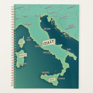 Carte Classique De L'Italie