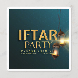 Carte classique de voeux pour le Ramadan de l'Aïd