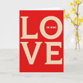 Carte Classique Love Be Mine (Fleur jaune)