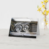 Carte classique rouillée (Fleur jaune)