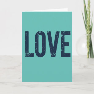 Carte classique texturée « Je t'aime »