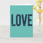 Carte classique texturée « Je t'aime » (Fleur jaune)