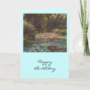 Carte Claude Monet