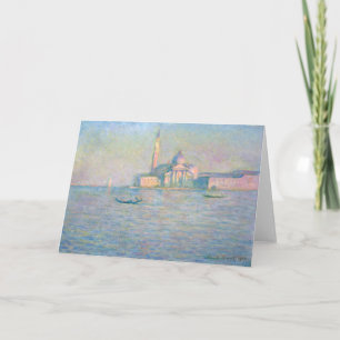 Carte Claude Monet - Eglise de San Giorgio Maggiore