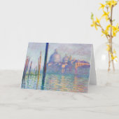 Carte Claude Monet - Grand Canal, Venise (Fleur jaune)