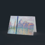 Carte Claude Monet - Grand Canal, Venise<br><div class="desc">Le Grand Canal,  Venise - Claude Monet,  Huile sur toile,  1908</div>