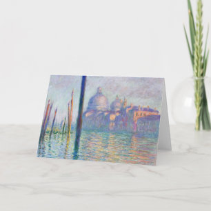 Carte Claude Monet - Grand Canal, Venise