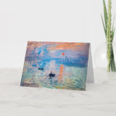 Carte Claude Monet - Impression, lever de soleil (Devant)