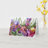 Carte Claude Monet Iris (Fleur jaune)