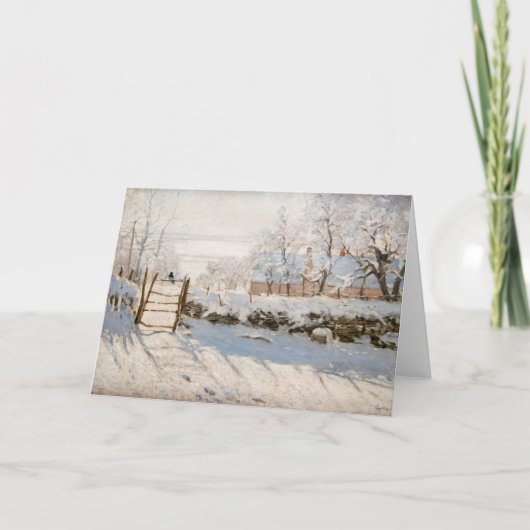 Carte Claude Monet - La Pie (Devant)