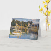 Carte Claude Monet - Le pont Argenteuil (Fleur jaune)