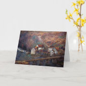 Carte Claude Monet - Le pont de Vervy (Fleur jaune)