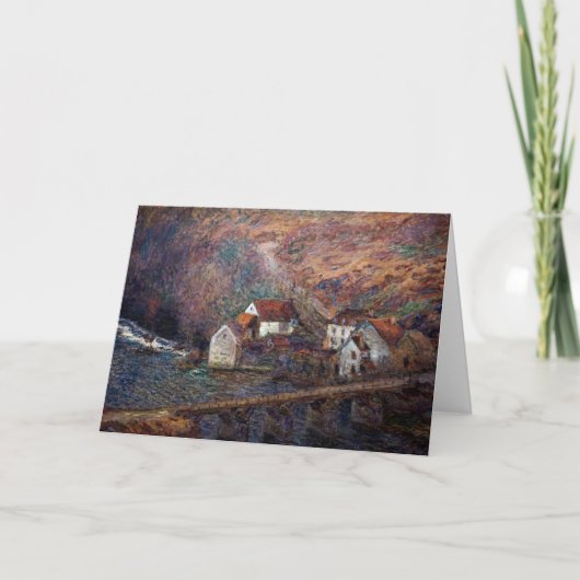 Carte Claude Monet - Le pont de Vervy (Devant)