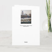 Carte Claude Monet - L'église de Vetheuil (Dos)