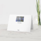 Carte Claude Monet - Lys d'eau (Dos)