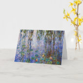 Carte Claude Monet - Lys d'eau (Fleur jaune)