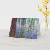 Carte Claude Monet - Lys d'eau (Fleur jaune)