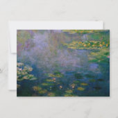 Carte Claude Monet - Lys d'eau (Devant)