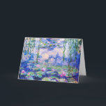 Carte Claude Monet - Nymphéas / Nymphéas 1919<br><div class="desc">Nymphéas (W.1852) - Claude Monet,  Huile sur toile,  1916-1919</div>