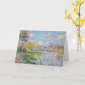 Carte Claude Monet - Printemps de la Seine (Fleur jaune)