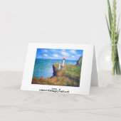 Carte Claude Monet : promenade Cliff à Pourville (Dos)