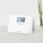 Carte Claude Monet - Regattas à Argenteuil (Dos)