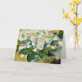 Carte Claude Monet - Roses de Noël (Fleur jaune)