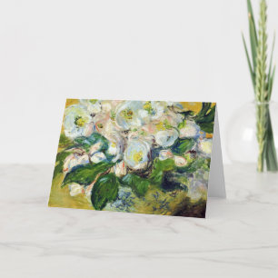 Carte Claude Monet - Roses de Noël