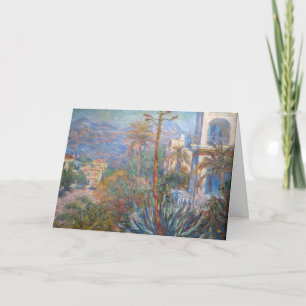 Carte Claude Monet - Villas à Bordighera