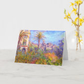 Carte Claude Monet : Villas chez Bordighera (Fleur jaune)