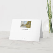 Carte Claude Monet - Zaandam (Dos)