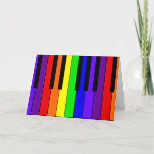 Carte Clavier d'arc-en-ciel