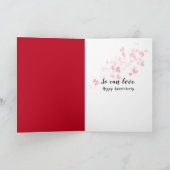 Carte Clavier de piano Anniversaire avec devis (Intérieur)