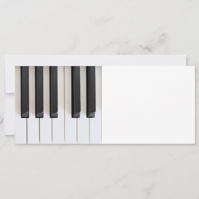 Carte Clavier numérique pour piano (Devant)
