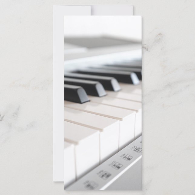 Carte Clavier numérique pour piano (Devant)